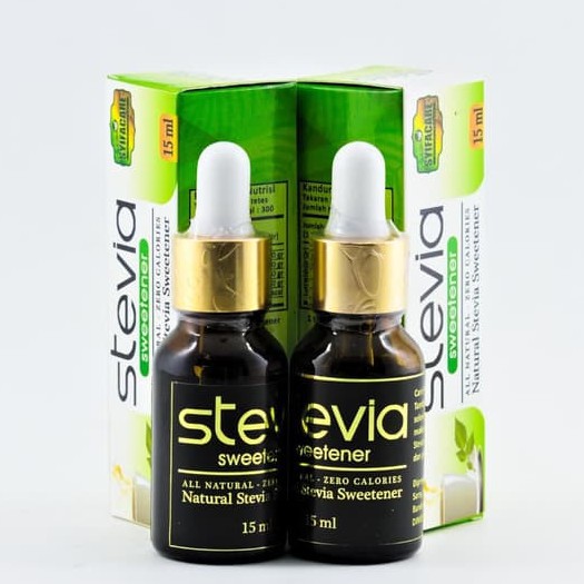 Stevia Sweetener | Stevia SyifaCare | Gula Cair Pemanis Herbal Alami Pengganti Gula Non Kalori