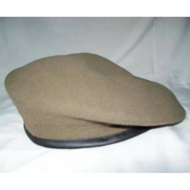 Topi Baret Cokelat Muda Satpol PP, Baret Satpol PP, Baret Cokelat Muda