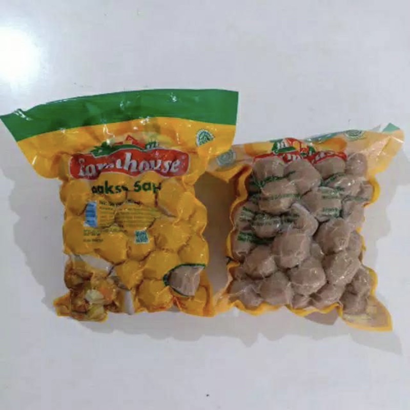 FARMHOUSE Bakso Sapi 600gr isi 50pcs