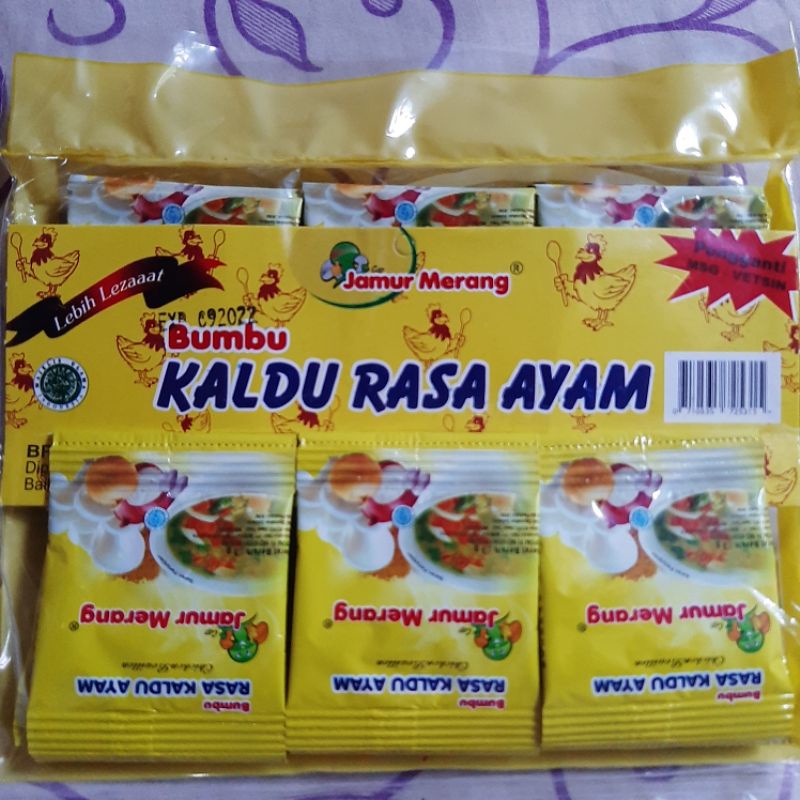 

Kaldu Jamur Merang Rasa Ayam