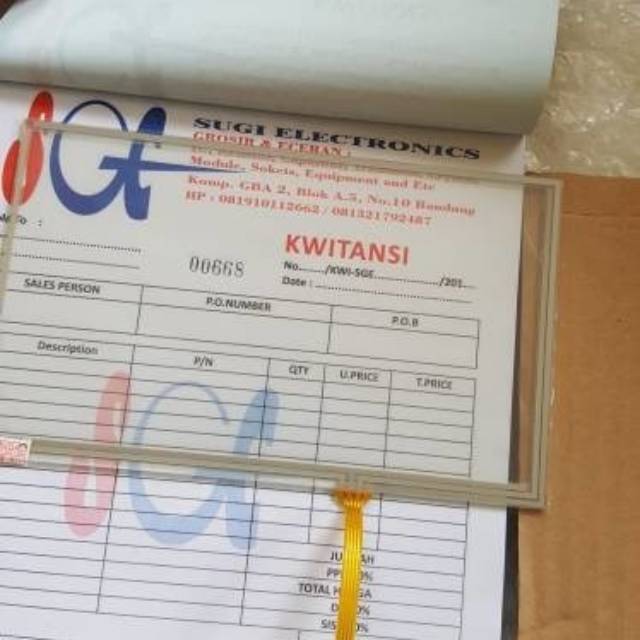 Touchscreen Korg Pa600