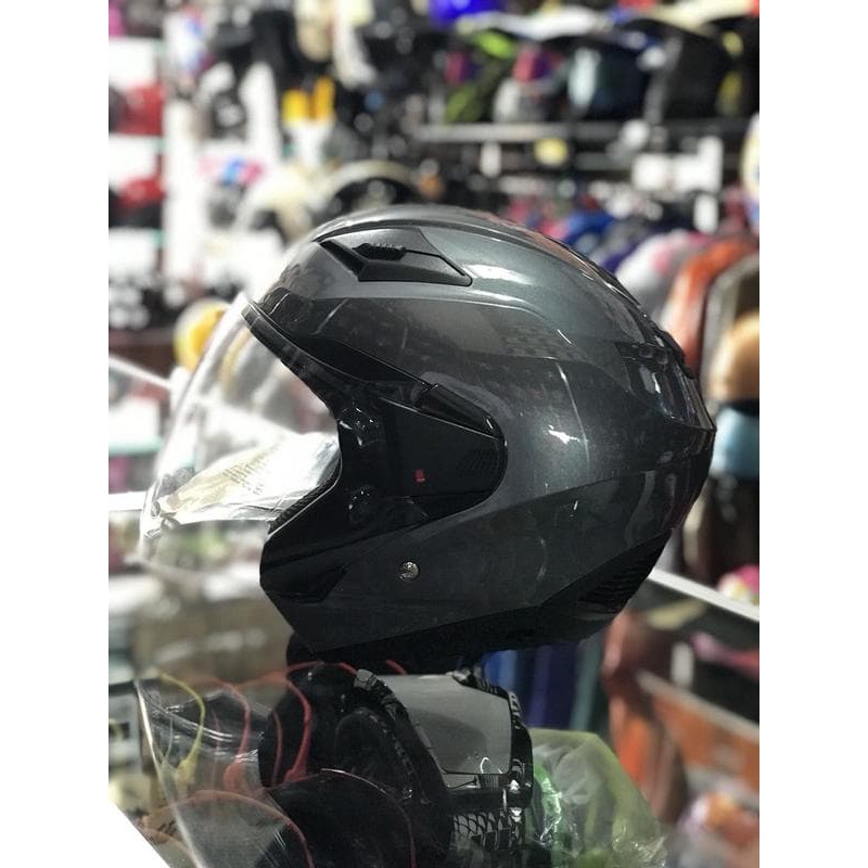 Helm Half Face Zeus 611 Titanium