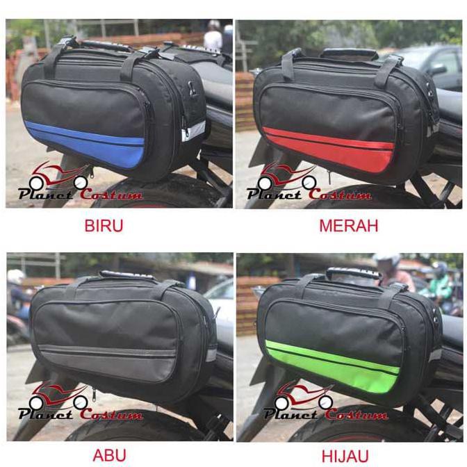 Side Bag Oval / Sidebag Motor / Tas Samping Motor Original Xtrail .Ayesha1.Olshop