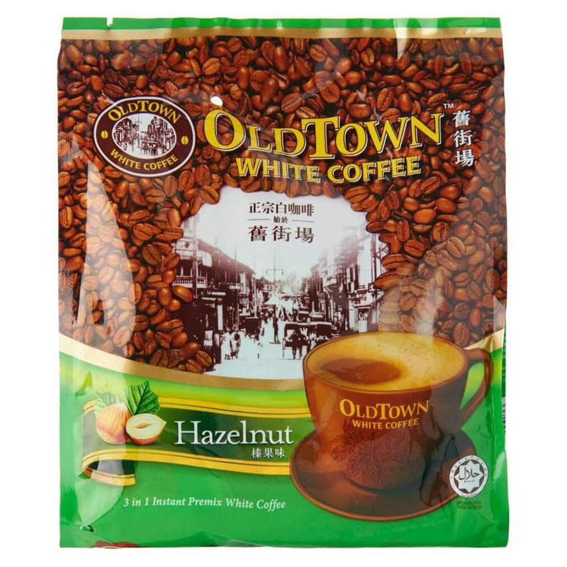 

PROMO OLDTOWN White Coffee 3 in 1 Hazelnut