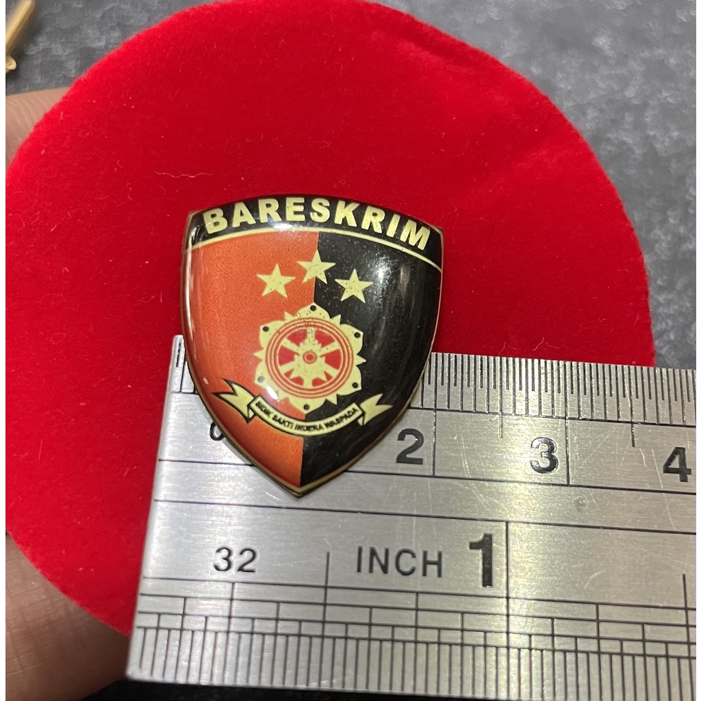 Pin Kerah Bareskrim - Pin Reskrimum - Pin Police - Pin Kerah Bareskrim Polr*