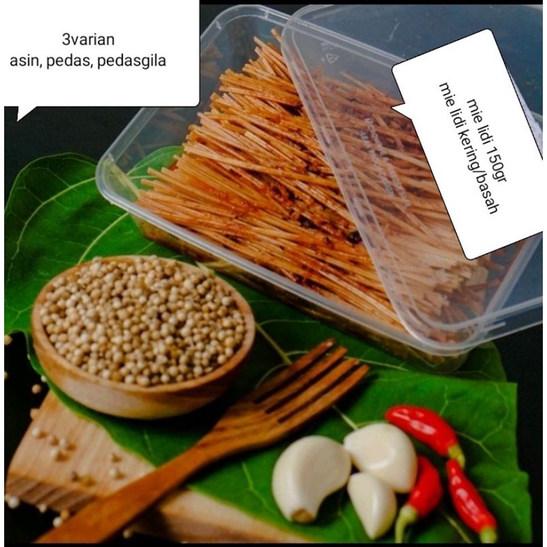 

mie lidi 150gr kemasan box / mie biting