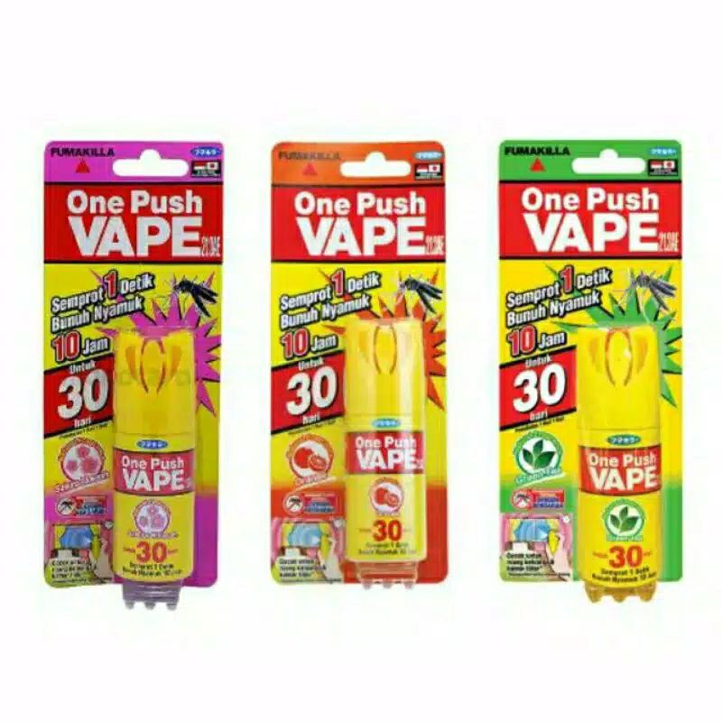 Fumakilla one push vape 30Hari, One push vape 30 hari, fumakilla one push, Hit one push