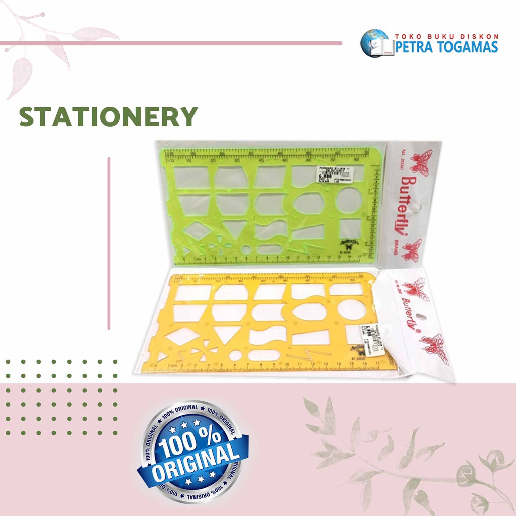 

PENGGARIS BT-2030 17 CM / BT-2020 BUTTERFLY