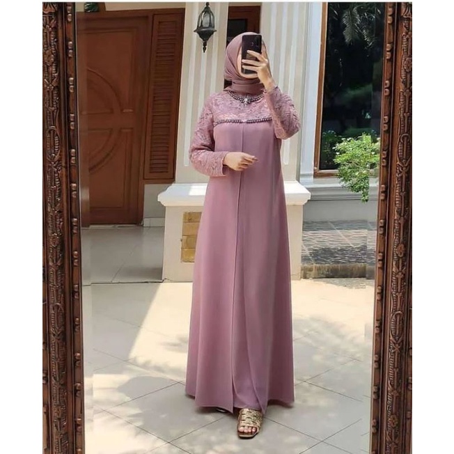REALPICT GAMIS PAYET PREMIUM/GAMIS ATHAYA DRESS/GAMIS IMPORT/GAMIS PESTA/