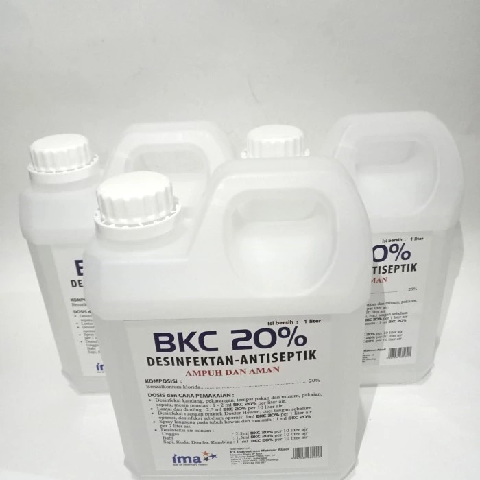 BKC 20% desinfektan dan antiseptik