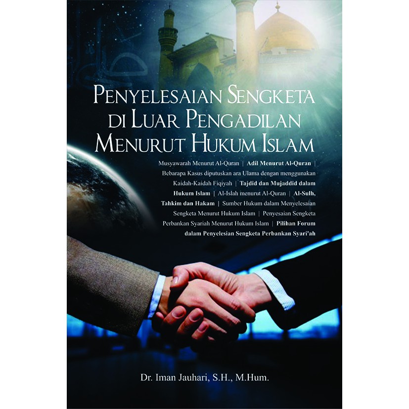 Jual Buku Penyelesaian Sengketa Di Luar Pengadilan Menurut Hukum Islam ...