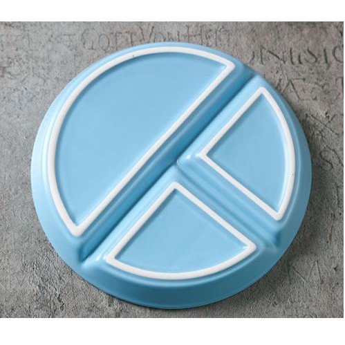 PP 28 Piring Keramik Skat Matte Porselin Piring datar Bulat Japan Korea Western Style Impor-8