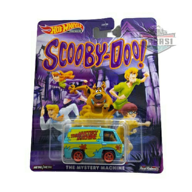 Hotwheels Premium The Mystery Machine Scooby Doo