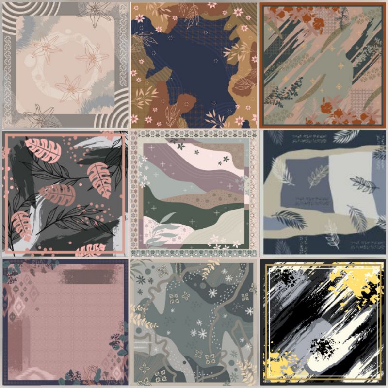 Jilbab Printing Armani Premium