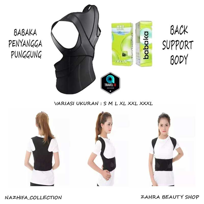 BABAKA PENYANGGA PUNGGUNG / KORSET PENEGAK BADAN / BACK SUPPORT BODY / ALAT OLAHRAGA TUBUH IDEAL