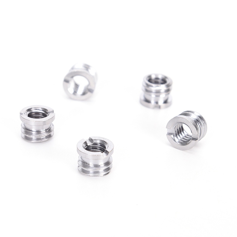 {LUCKID}1/4&quot; to 3/8&quot; Convert Screw (5pack) Adapter for Tripod and camera and quick X8K5 New