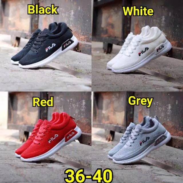 Sepatu Fila Women Size 36 - 40 Import Quality Made In Vietnam