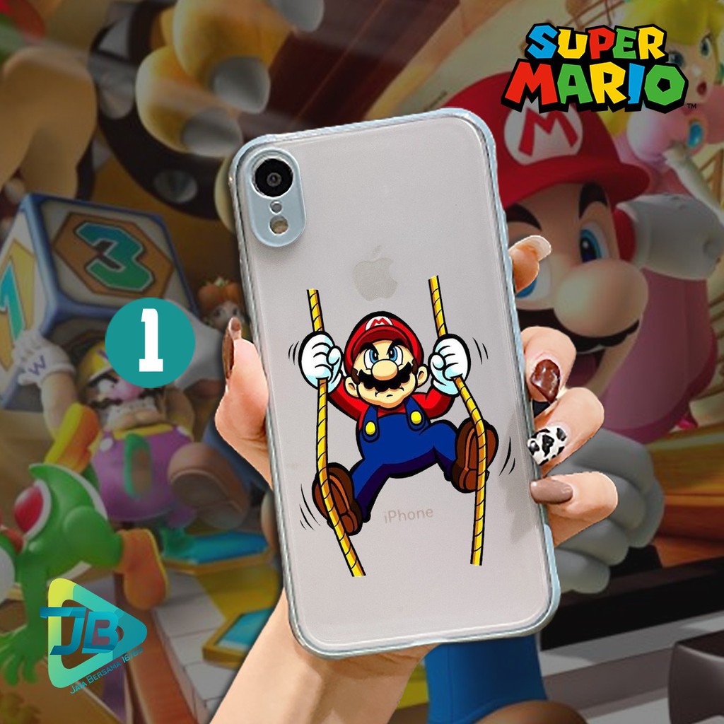 SOFTCASE CHOICE SUPER MARIO IPHONE 6 7 6+ 7+ 8 8+ 11 X XR XS 12 MINI PRO MAX JB3795