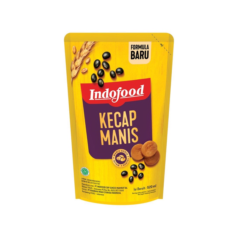 

Indofood Kecap Refill Manis 520Ml - Alhanan/04