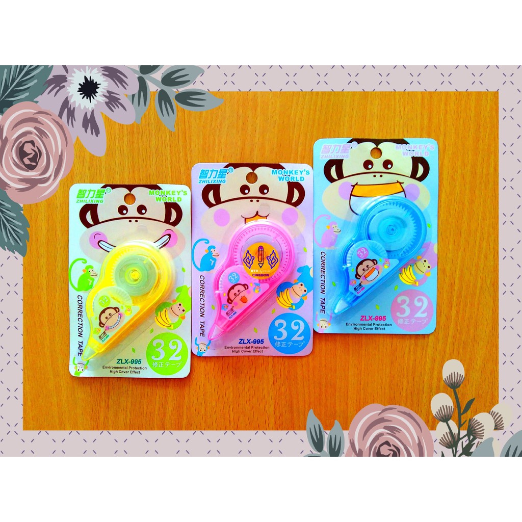 

Tip-ex Roll Kertas Im165 ZLX-995 Correction Tape Monkey