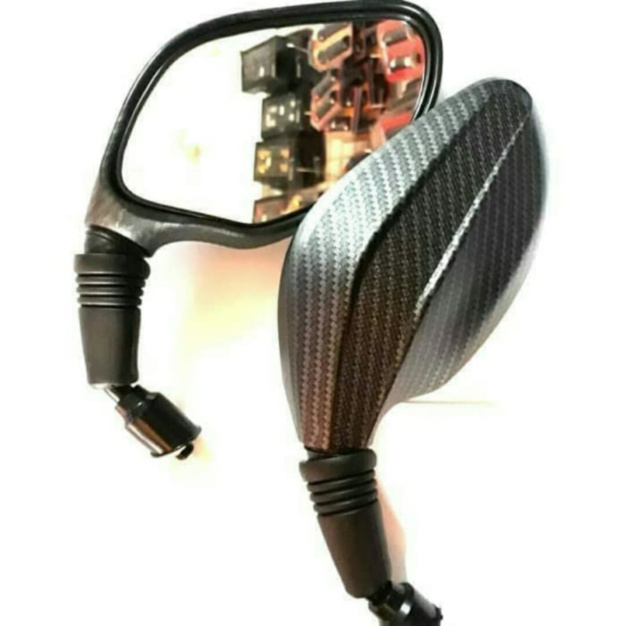 Spion Click Carbon Thailand Universal Honda Yamaha Semua Motor