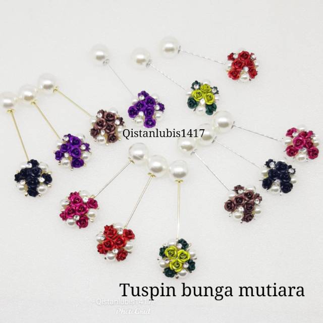 Tuspin bunga mutiara ecer