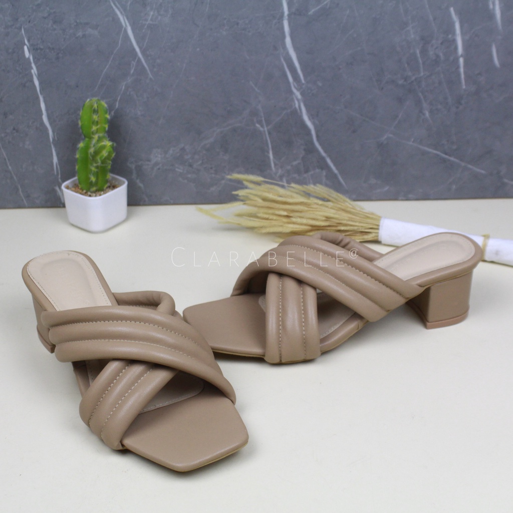 Clarabelle || Zehra Sandal Wanita Hak Tahu 5 CM