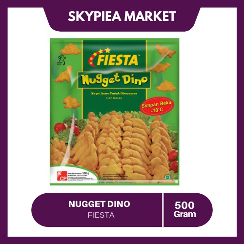 

Fiesta Nugget Dino 500 Gram - SKYPIEA MARKET