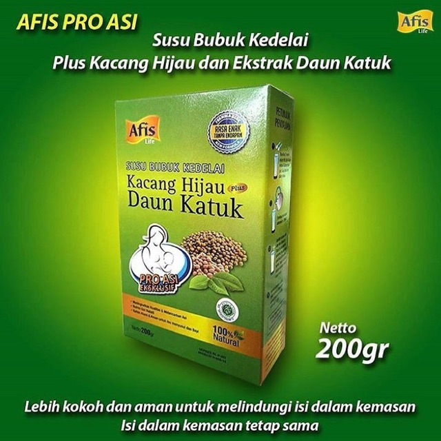 AFIS sari kedelai kacang hijau