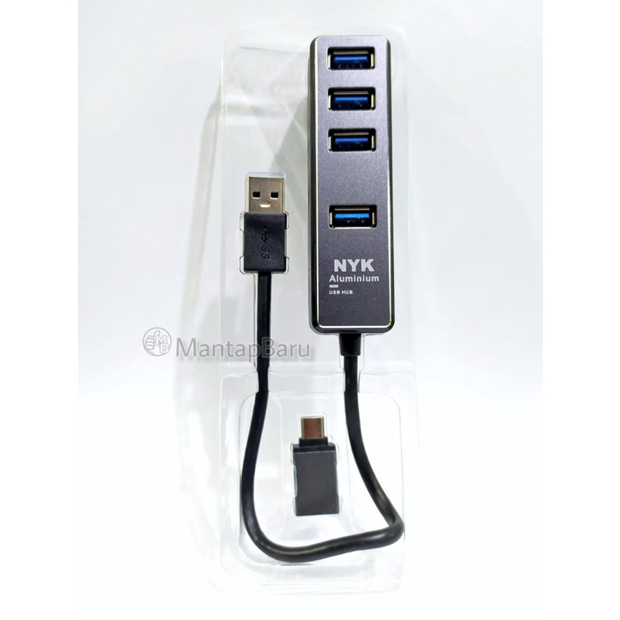 NYK Hub USB 3.0 4Port + OTG Type-C UC-01