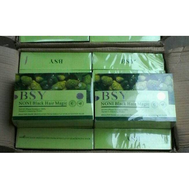 Unik BSY NONI   shampo bsy noni   shampoo bsy noni  penghitam rambut bsy Diskon