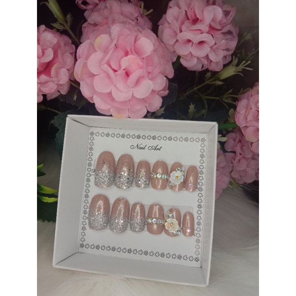 Nude Nail Art/Kuku Palsu Nude