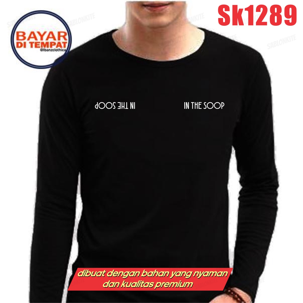 MURAH!!! KAOS SWEATER JUNGKOOK KPOP IN THE SOOP SK1289 UNISEX