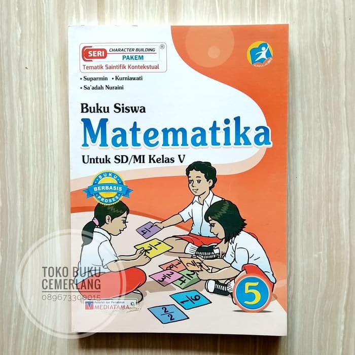 Jual Buku Siswa Matematika Sd Kelas 5 Kurikulum 2013 Penerbit Mediatama Indonesia Shopee Indonesia