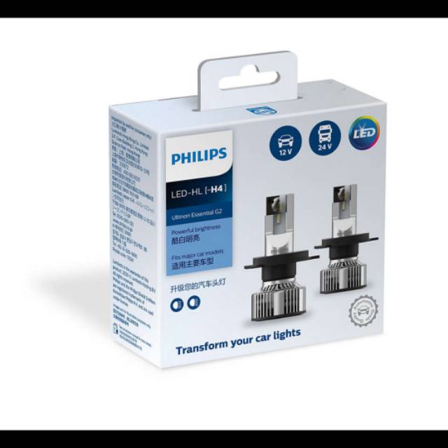 Philips H4 led ultinon gen 2 6000 K