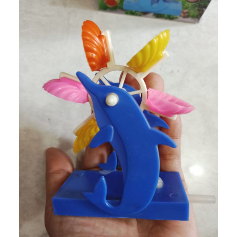 Hiasan Aquarium Mainan Aerator Kincir Air Mini Water Wheel