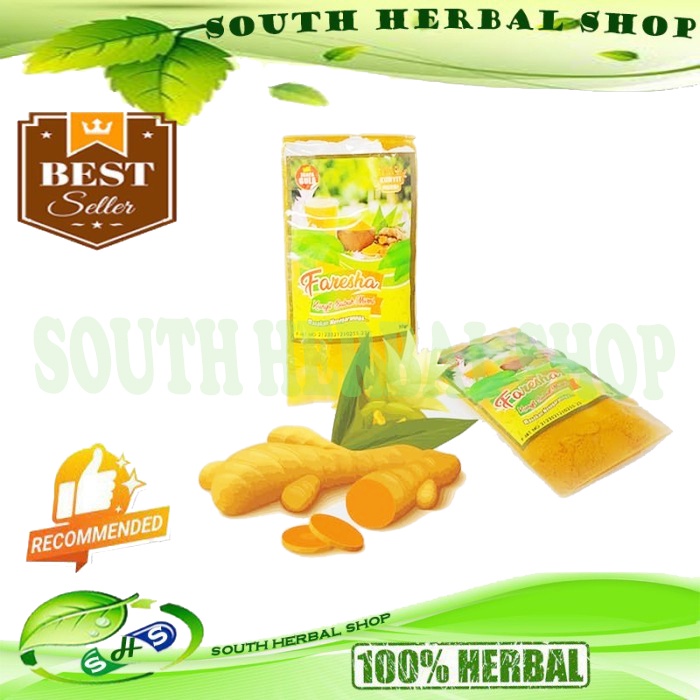

serbuk kunyit tanpa gula 50gr / asli /murni