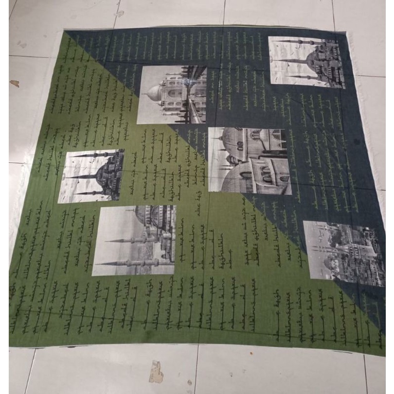 HIJAB KORAN ARAB TAJMAHAL UKURAN JUMBO