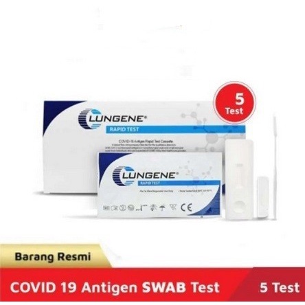 clungene swab antigen isi 25 test AKL izin KEMENKES