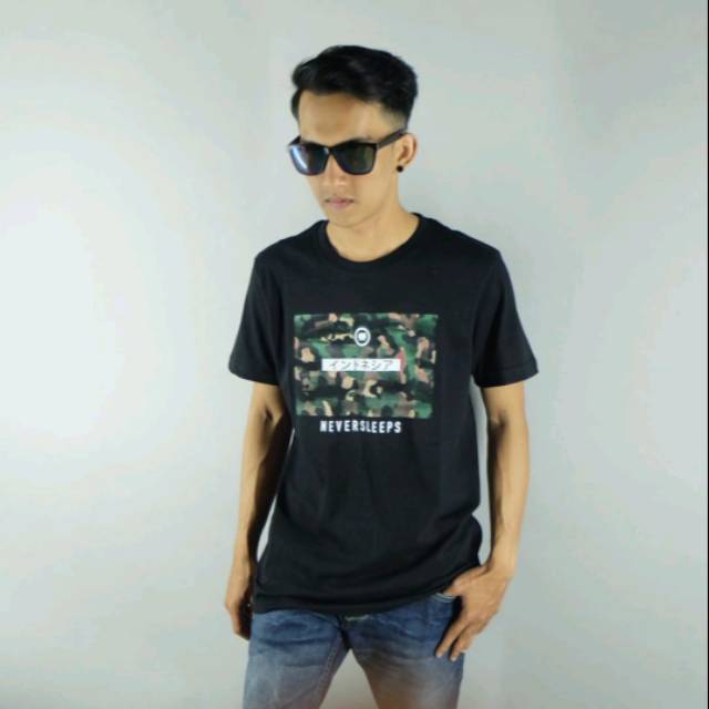 Kaos Black Id Original