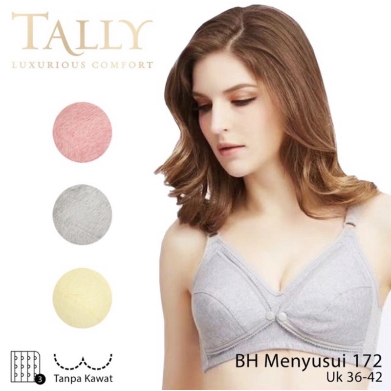 Bra BH Menyusui Nursing Bra Tally 172 / 338 BH Hamil Maternity Katun Lembut