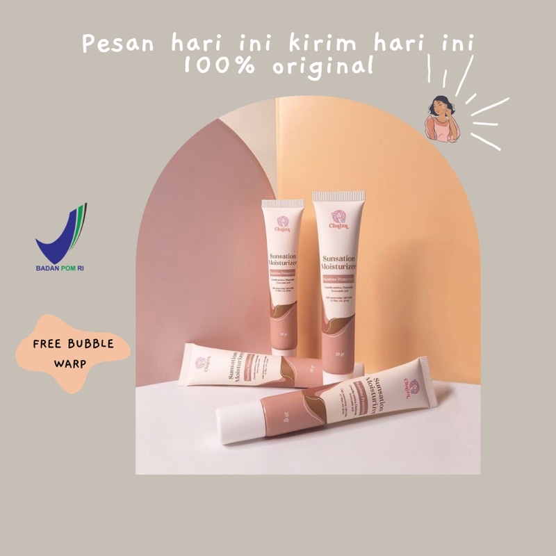 sunsation moisturizer by chaiza | sunscreen by chaiza