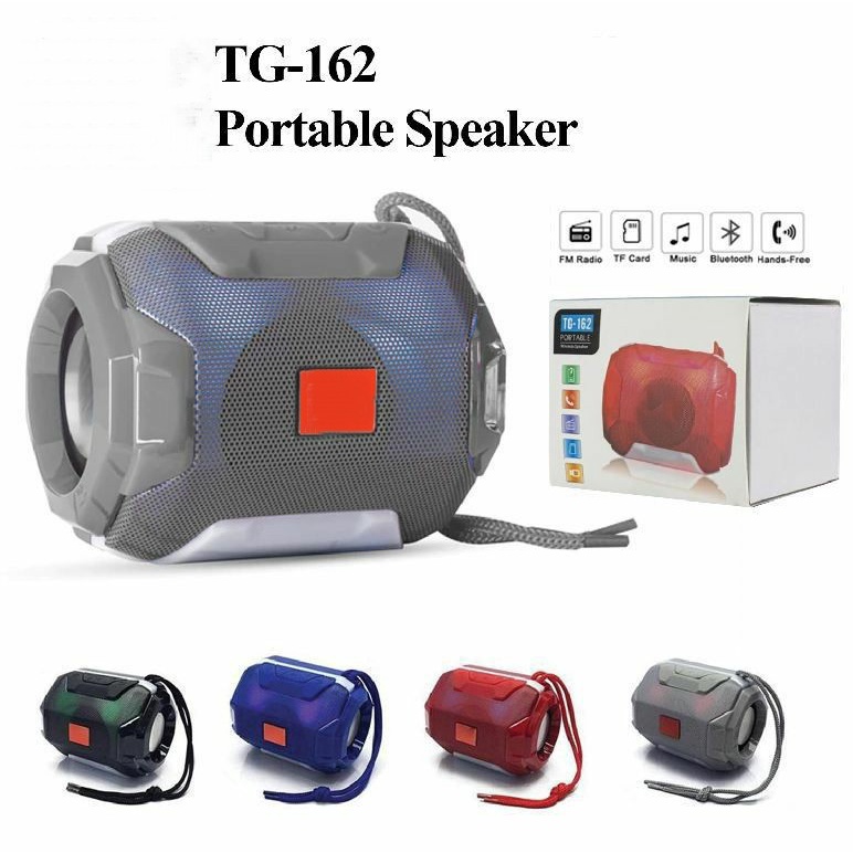 Speaker Bluetooth TG JBL 162 LED Portable Speaker Wireless Musik Box