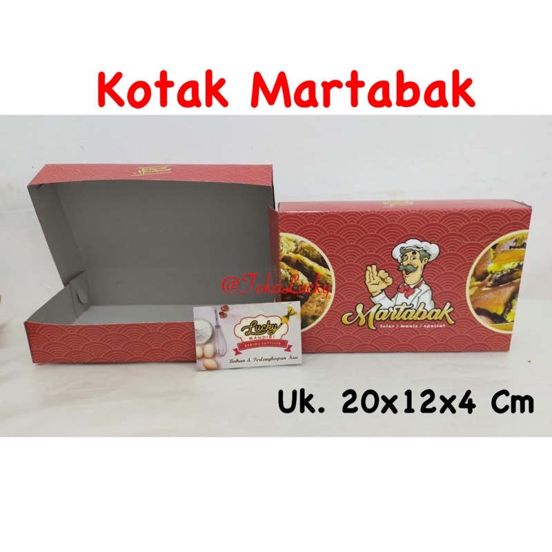 

Kotak Martabak / Dus Martabak Manis (10pc)