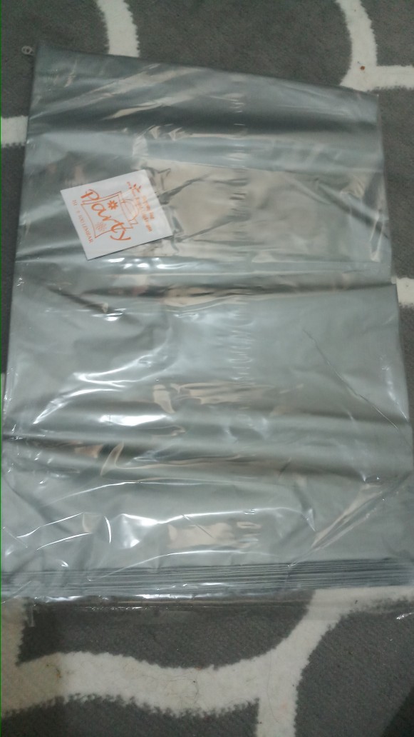 Plastik Packing Olshop  Uk. 35x50 Cm Hd Tanpa Plong ( 100 Lembar )