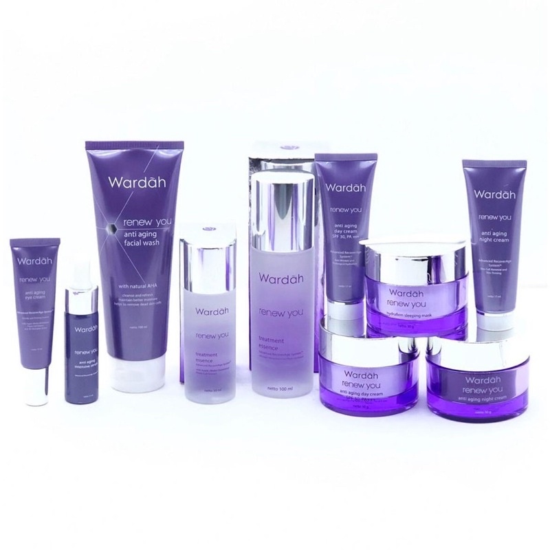 WARDAH RENEW YOU SERIES ANTI AGING/ ANTI KERIPUT