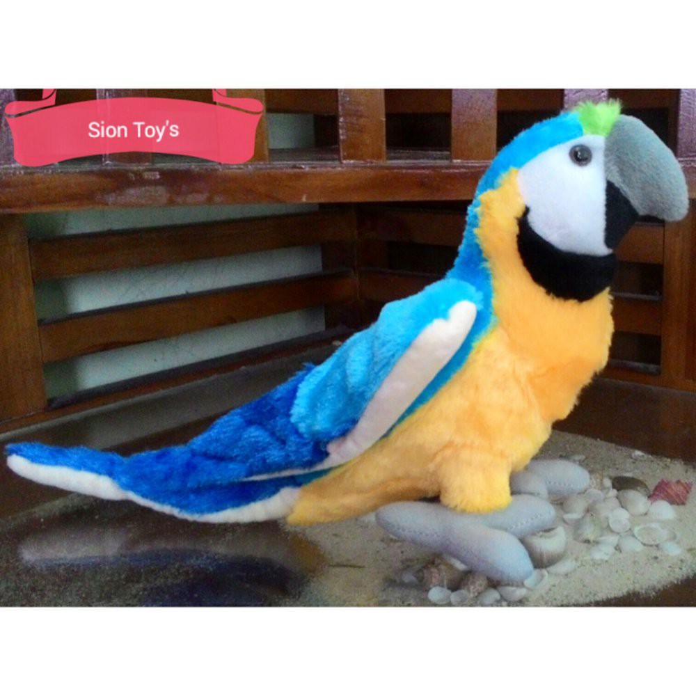 Boneka Burung Blue   Gold Macaw Limited