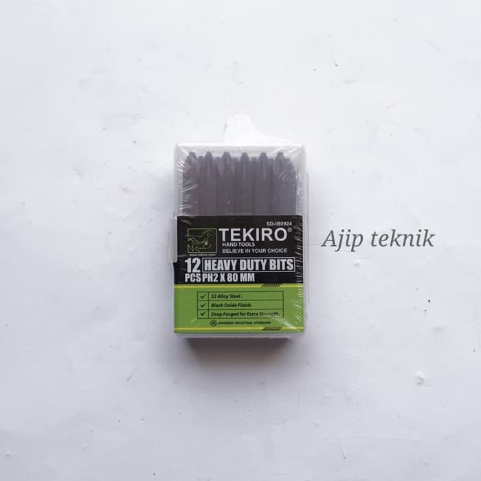 Mata Obeng Ketok Tekiro PH2 PH3 Obeng Ketok (Satuan)