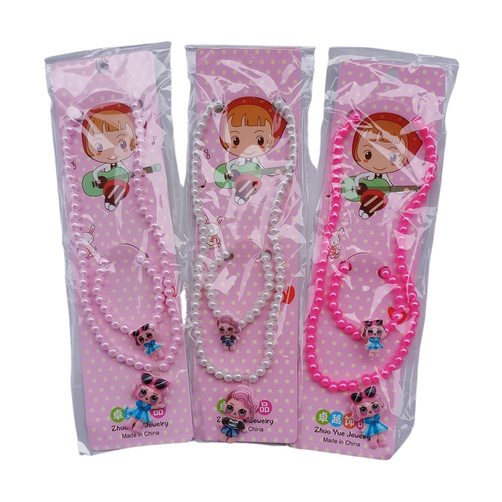 Kalung Set Anak Mutiara (Kalung+Gelang)