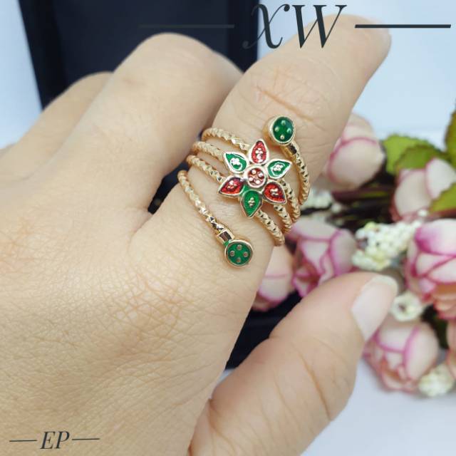 Cincin ulir dubai warna C03039